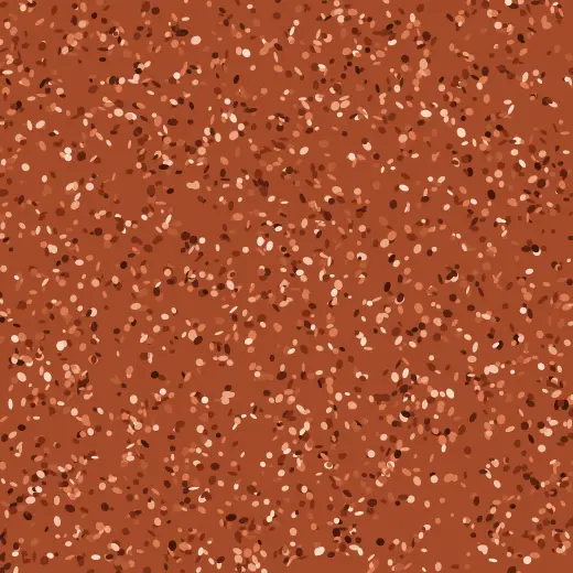 Terracotta Blaze flake blend